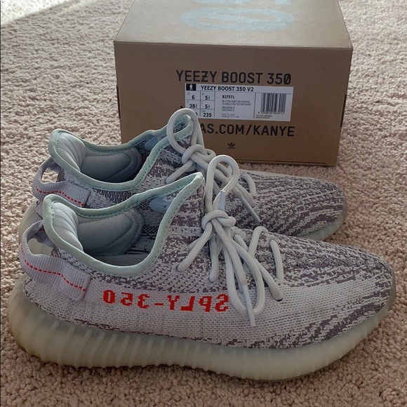 Yeezy boost 350 V2 “Blue tint” - Picture 6 of 7